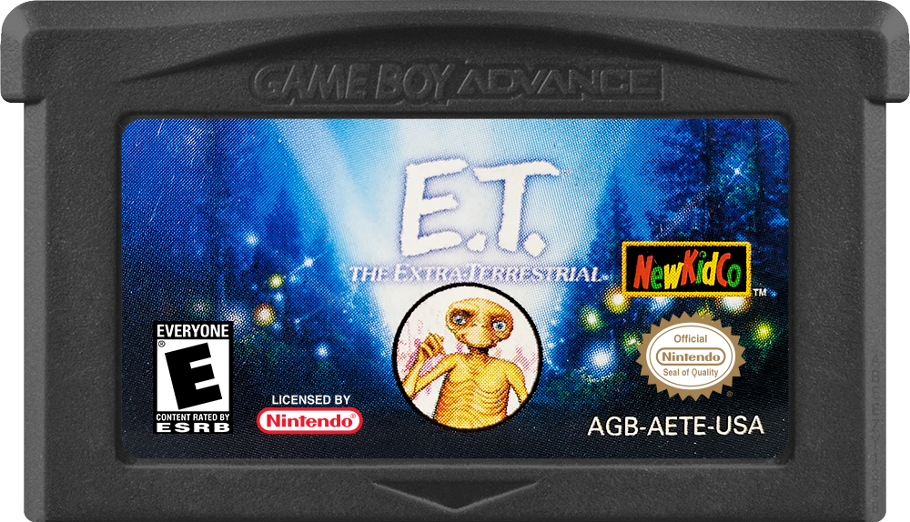 ET the Extra Terrestrial media 2 for GameBoy Advance